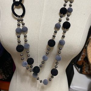 Black and grey necklace